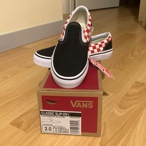 COPY - Vans Size 2 Kids Classic Slip-On